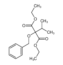 2-Isopropyl-2-(benzyloxy)-propanedioic Acid 1,3-Diethyl Ester 24124-03-6