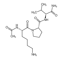 (2S)-2-acetamido-6-amino-N-[(2S)-2-amino-3-methylbutanoyl]-N-propylhexanamide 57899-96-4