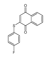 89478-00-2 2-(4-fluorophenyl)sulfanylnaphthalene-1,4-dione