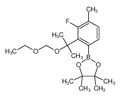 1437780-06-7 spectrum, 2-(2-(2-(ethoxymethoxy)propan-2-yl)-3-fluoro-4-methylphenyl)-4,4,5,5-tetramethyl-1,3,2-dioxaborolane