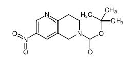 tert-butyl 3-nitro-7,8-dihydro-5H-1,6-naphthyridine-6-carboxylate 355818-98-3