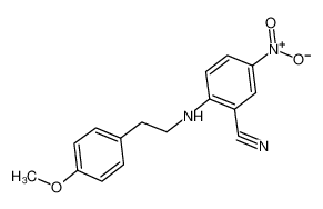 2-{[2-(4-Methoxyphenyl)ethyl]amino}-5-nitrobenzonitrile 785707-50-8