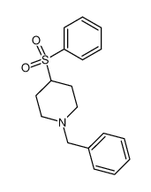 137059-25-7 spectrum, N-benzyl-4-(phenylsulfonyl)piperidine