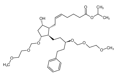 1300092-87-8 (Z)-isopropyl 7-((1R,2R,3R,5S)-5-hydroxy-3-((2-methoxyethoxy)methoxy)-2-((R)-3-((2-methoxyethoxy)methoxy)-5-phenylpentyl)cyclopentyl)hept-5-enoate