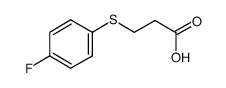 3-[(4-氟苯基)硫代]丙酸