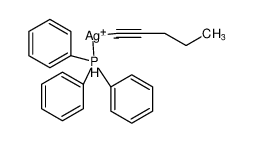 94098-40-5 structure, C23H24AgP