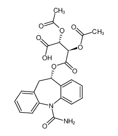 475674-43-2 spectrum, (2R,3R)-2,3-diacetoxy-4-(((S)-5-carbamoyl-10,11-dihydro-5H-dibenzo[b,f]azepin-10-yl)oxy)-4-oxobutanoic acid