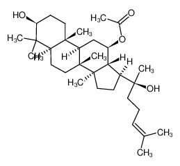 127750-92-9 12β-acethoxy-3β,20S-dihydroxydammar-24-ene