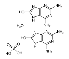 123333-49-3 structure, C10H16N12O7S