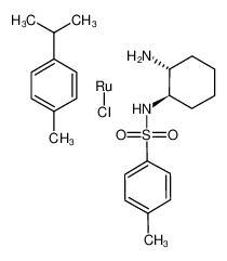 213603-12-4 structure, C23H34ClN2O2RuS