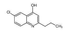 6-氯-2-丙基-4-喹啉醇