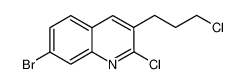 7-bromo-2-chloro-3-(3-chloropropyl)quinoline 848170-47-8