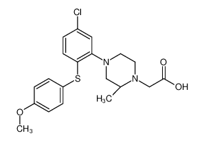 556113-62-3 structure, C20H23ClN2O3S