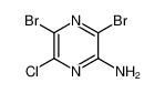 566205-01-4 structure, C4H2Br2ClN3