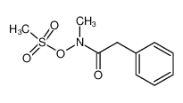 142437-76-1 N-(Mesyloxy)-N-methylphenylacetanilide