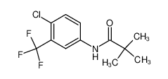 13691-92-4 spectrum, N-(4-chloro-3-trifluoromethylphenyl)-2,2-dimethylpropionamide