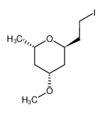 180592-83-0 spectrum, (2R,4R,6S)-2-(2-Iodo-ethyl)-4-methoxy-6-methyl-tetrahydro-pyran