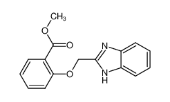 2-[(2-羰基甲氧基苯氧基)甲基]-苯并咪唑