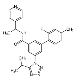 1000586-78-6 structure, C25H25FN6O