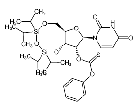 76700-78-2 spectrum, 3',5'-O-(tetraisopropyl-disiloxane-1,3-diyl)-2'-O-phenoxythiocarbonyl-uridine