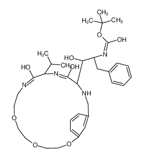 180968-41-6 structure, C34H50N4O8