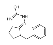 [(E)-[2-(pyridin-2-ylmethyl)cyclopentylidene]amino]urea 13642-30-3