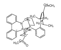 (2-dicyclohexylphosphino-2′,4′,6′-triisopropyl-1,1′-biphenyl)[2-(2′-amino-1,1′-biphenyl)]palladium(II) methanesulfonate 1599466-81-5