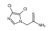 2-(4,5-dichloroimidazol-1-yl)ethanethioamide 175201-50-0