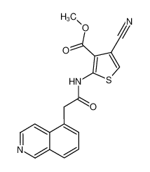 1239461-63-2 structure, C18H13N3O3S