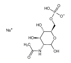 102029-88-9 structure, C8H15NNaO9P