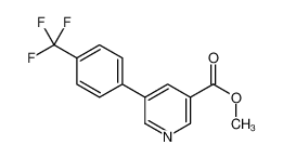 methyl 5-[4-(trifluoromethyl)phenyl]pyridine-3-carboxylate 893734-81-1