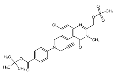 289686-89-1 structure, C26H28ClN3O6S