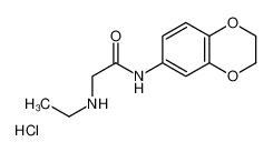 N-(2,3-二氢苯并[b][1,4]二噁英-6-基)-2-(乙基氨基)乙酰胺盐酸盐