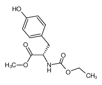 215596-38-6 spectrum, (S)-3-(4-hydroxyphenyl)-2-[(ethoxycarbonyl)amino]-1-propanoic acid methyl ester