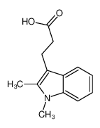 75535-74-9 3-(1,2-dimethylindol-3-yl)propanoic acid