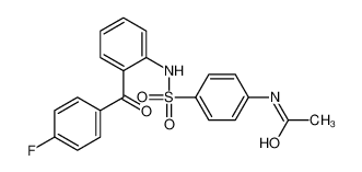 827576-95-4 structure, C21H17FN2O4S