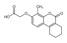 2-[(4-methyl-6-oxo-7,8,9,10-tetrahydrobenzo[c]chromen-3-yl)oxy]acetic acid 302551-41-3