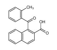 7496-12-0 1-(2-methylbenzoyl)naphthalene-2-carboxylic acid