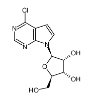 6-氯-9-(beta-D-呋喃核糖基)-7-脱氮嘌呤