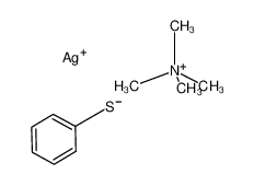 68628-02-4 structure, C10H17AgNS+