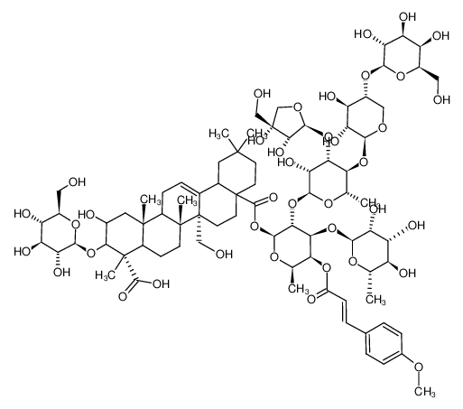 82410-33-1 structure, C80H120O39