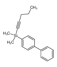 136449-60-0 [1,1'-biphenyl]-4-yldimethyl(pent-1-yn-1-yl)silane