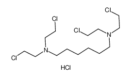 19934-34-0 structure, C14H29Cl5N2