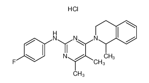 178307-42-1 structure, C22H24ClFN4