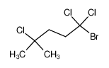 105197-70-4 structure, C6H10BrCl3