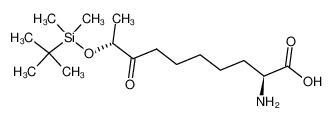 874384-09-5 structure, C16H33NO4Si