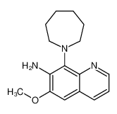 88609-35-2 8-(azepan-1-yl)-6-methoxyquinolin-7-amine