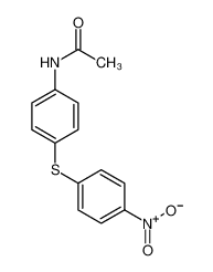 7467-51-8 spectrum, N-[4-(4-nitrophenyl)sulfanylphenyl]acetamide