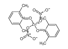 Zinc, bis(2,6-dimethylpyridine 1-oxide-O)bisn(nitrato-O)-, (T-4)- 15634-92-1