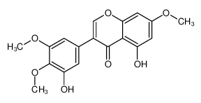 5-Hydroxy-3-(3-hydroxy-4,5-dimethoxyphenyl)-7-methoxy-4H-chromen- 4-one